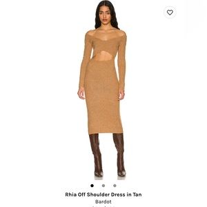 Bardot off shoulder dress